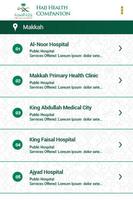 Hajj Health Companion syot layar 2