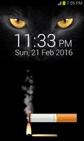 Cigarette Smoke Screen Lock screenshot 1