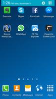 Cigarette Screen Lock plakat