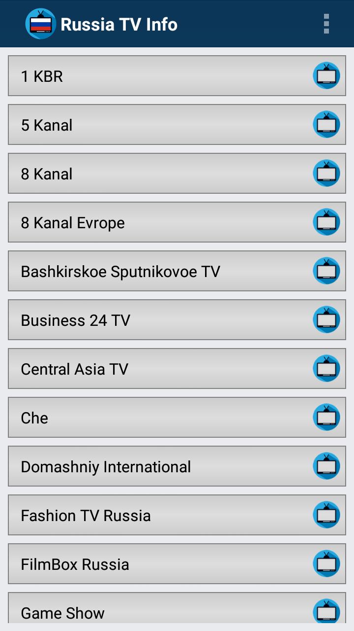 TV Russia Online Info Channels for Android - APK Download