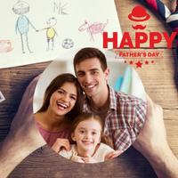 father's day photo frame ảnh chụp màn hình 2