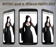 Gothic Man & Woman Photo Suit screenshot 2