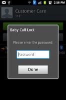 Baby Call Lock 포스터