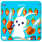 Typany Bunny Rabbit Keyboard Theme icône