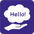 SAY HELLO - Learn Phrases & Words FREE icône