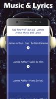 Say You Won't Let Go - James Arthur Songs & Lyrics syot layar 3
