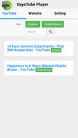 SayaTube Player capture d'écran 1