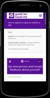 Guide for Sayat.Me imagem de tela 1