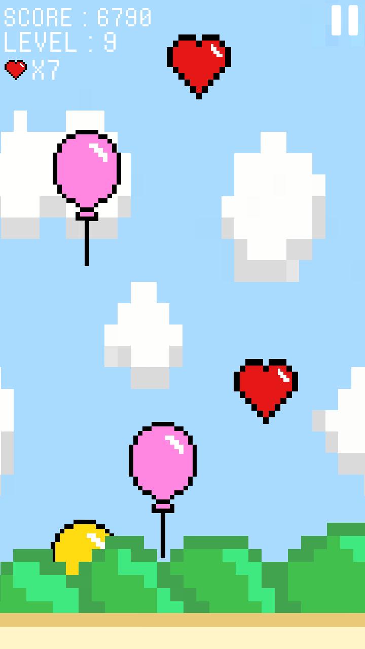 Balloon Flight 8 bit. Blow up APK.