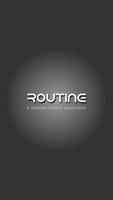 Routine الملصق