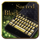 Sagrado Black Sharp Keyboard ícone