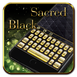 Sagrado Black Sharp Keyboard ícone