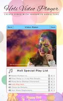 Holi Video Maker capture d'écran 2