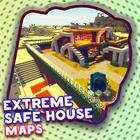 Extreme Safe House maps for minecraft pe أيقونة