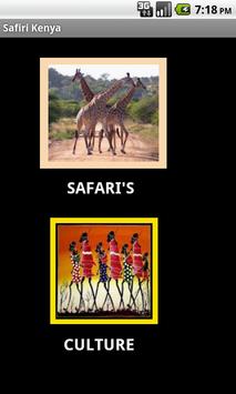 SAFARI'S KENYA poster