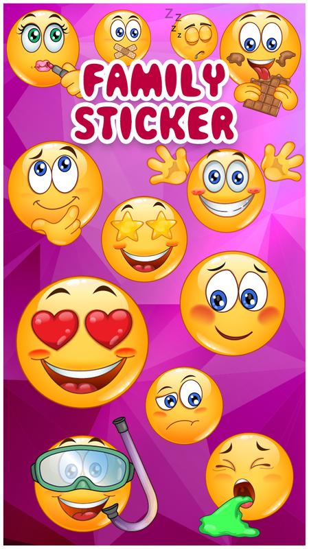 family emoji stickers apk download free entertainment app for