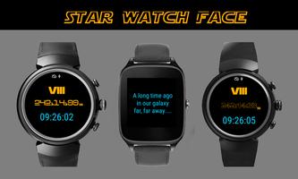 Star Watch Face 8 CountDown پوسٹر