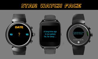Star Watch Face 8 CountDown Ekran Görüntüsü 1