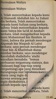Sahih Bukhari (Indonesia) syot layar 2