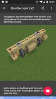 Redstone Guide for minecraft capture d'écran 3