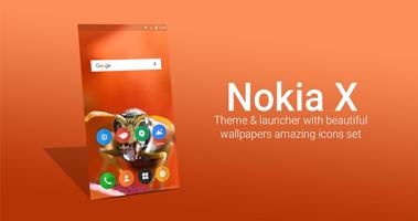 Nokia X Theme and launcher Affiche