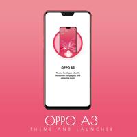 Oppo A3 theme and launcher Affiche