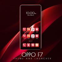 Oppo F7 Theme and Launcher पोस्टर