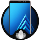 Galaxy A8 Plus (2018) Theme and launcher APK