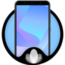 Huawei Y6 (2018) Theme and launcher APK