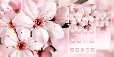 Tema Rosa de Sakura captura de pantalla 3