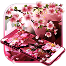 Thème rose Fleur de cerisier APK