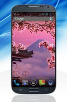 Sakura Live Wallpaper اسکرین شاٹ 3