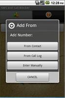 SMS and Call Blocker imagem de tela 1
