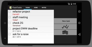 FlashTasks screenshot 2