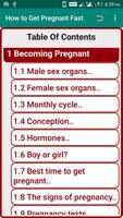 How to Get Pregnant Fast poster