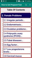 How to Get Pregnant Fast تصوير الشاشة 1