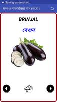 Learn Vegetable And Fruit Bangla Ekran Görüntüsü 3