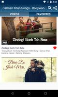 Salman Khan Songs - Bollywood Video Songs ảnh chụp màn hình 1