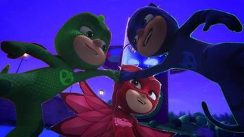 Pj Masks Running For City Affiche