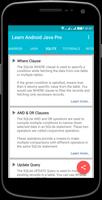Learn Android Java تصوير الشاشة 2