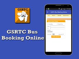 GSRTC Bus Booking Online capture d'écran 1