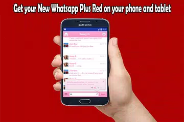 New Whatsapp Plus Red 2017 APK download