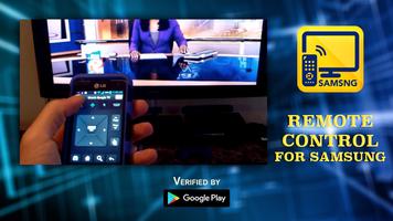 Controle Remoto Universal Para TV Samsung Cartaz