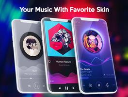 برنامه‌نما Music player - Mp3 player for Galaxy S9 عکس از صفحه