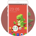 Z1 Samsung Launcher Pixel Robot Theme