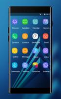 Theme for Samsung Galaxy A8 (2018) capture d'écran 1