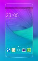 Theme for Samsung Galaxy Note 4 HD plakat
