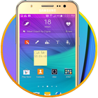 Launcher Theme For Galaxy Note 6 ไอคอน