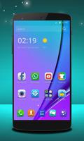 Launcher Theme For Galaxy Note 6 Affiche