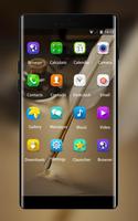 Samsung Launcher stylish Theme for Galaxy Note 8 screenshot 1